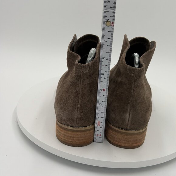 Blondo Verona Taupe Leather Suede Waterproof Ankle Booties Women’s Size 10 - Picture 5 of 8